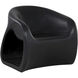Orson Black Outdoor Lounge Chair